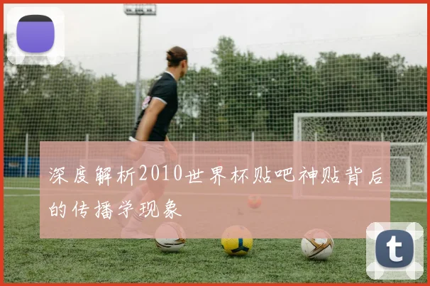 深度解析2010世界杯贴吧神贴背后的传播学现象