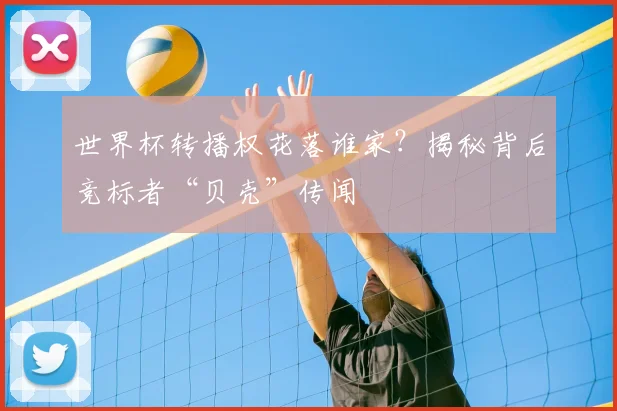 世界杯转播权花落谁家?揭秘背后竞标者“贝壳”传闻